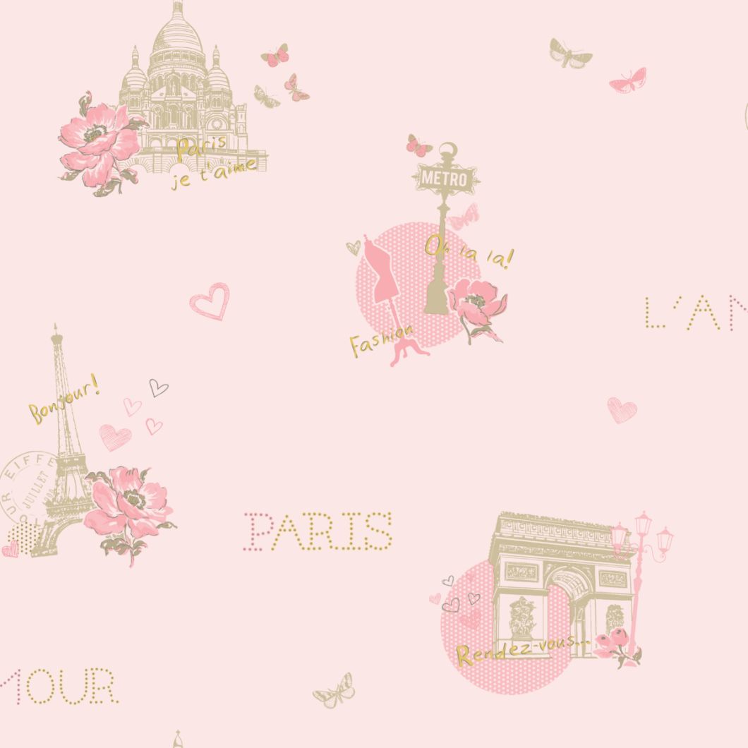 New PVC High Quality Wallpaper Kids Design