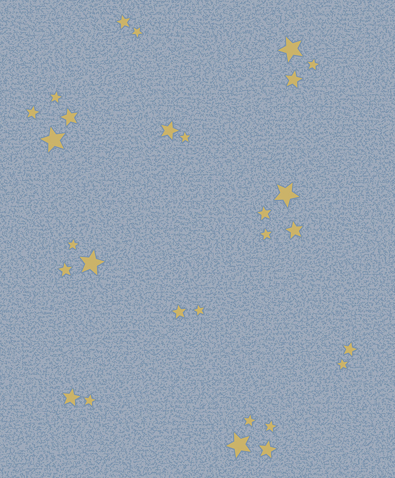 New PVC High Quality Wallpaper Kids Stars Design