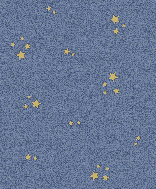 New PVC High Quality Wallpaper Kids Stars Design