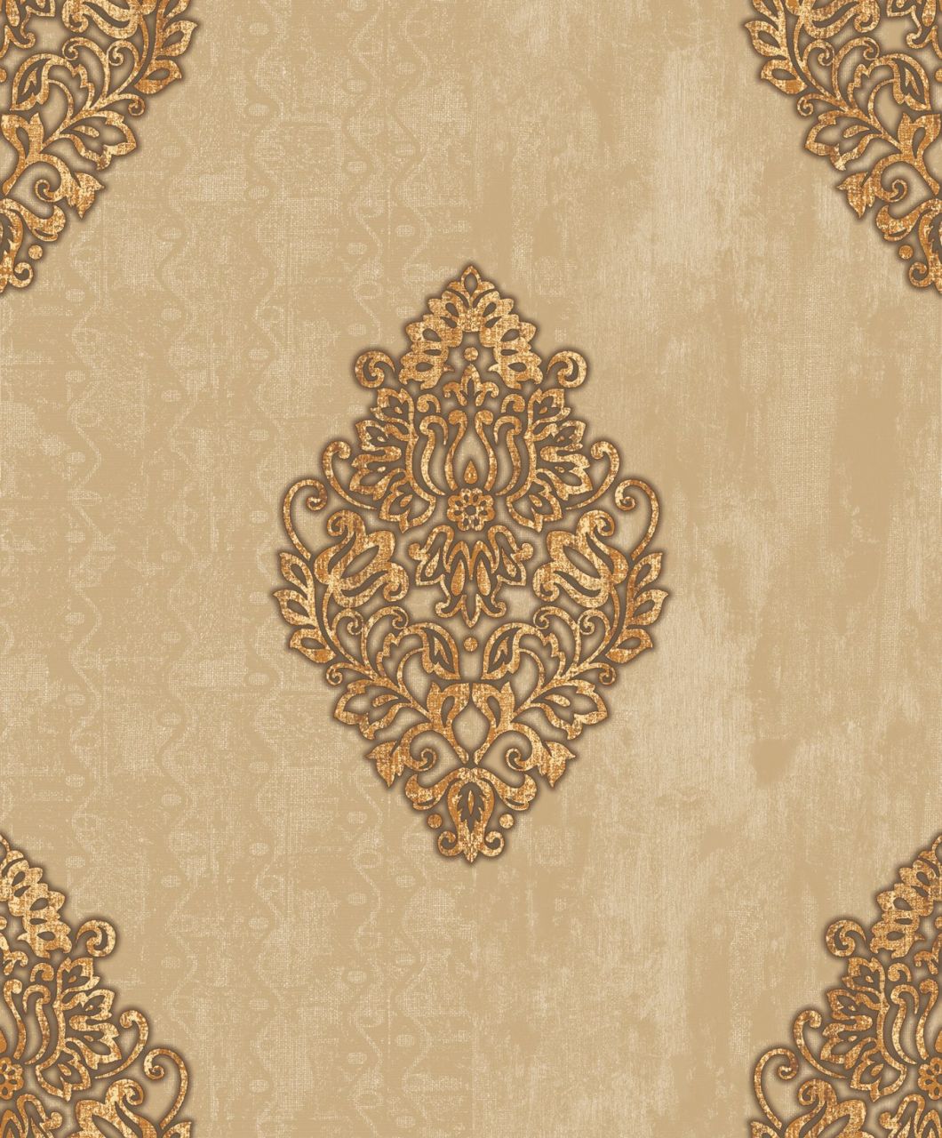 Factory Price PVC Wallpaper Luxury Damask Wall Paper for Home Decor