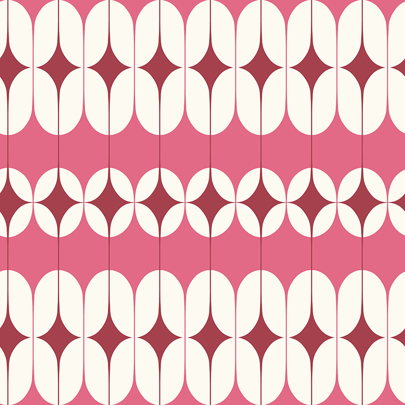 New PVC High Quality Wallpaper Modern Colorful Geometry Style