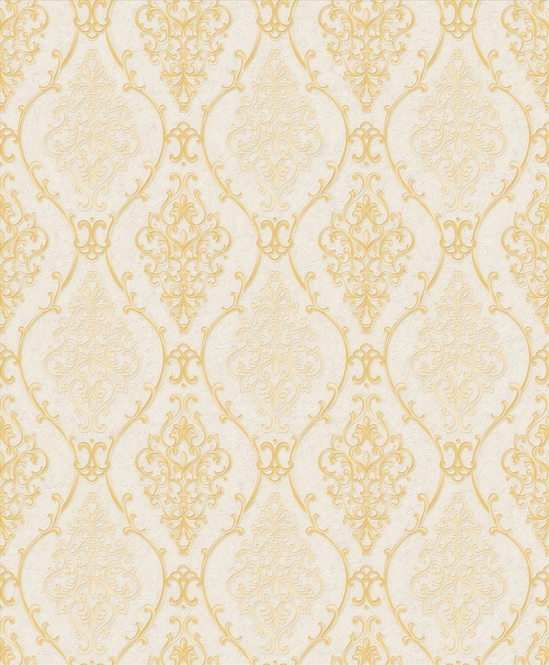 New PVC High Quality Wallpaper Classic Damask Design