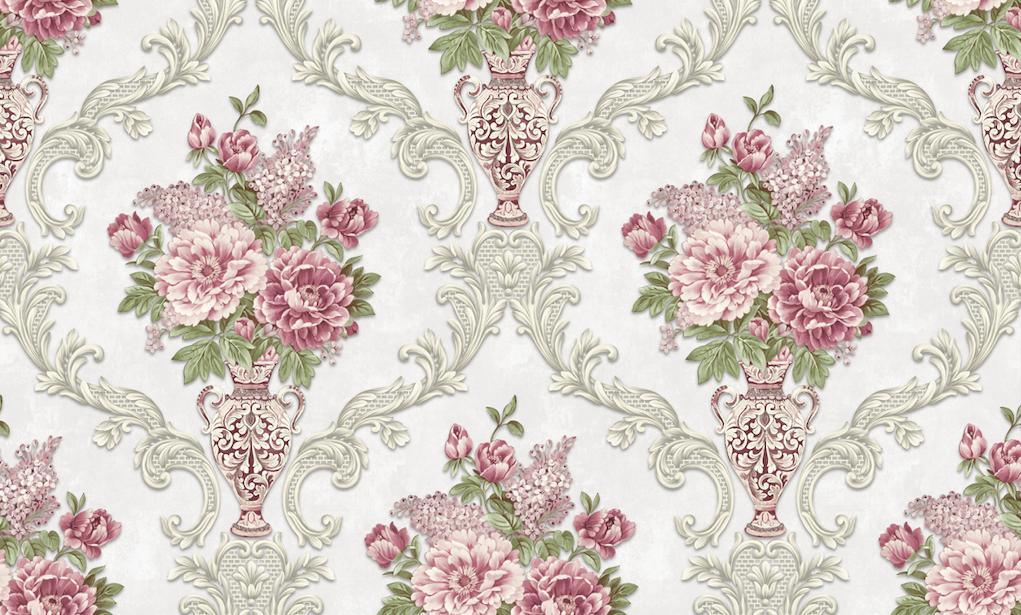 106 Luxury Wallpaper PVC Vinyl Wall Paper for Home Decoration