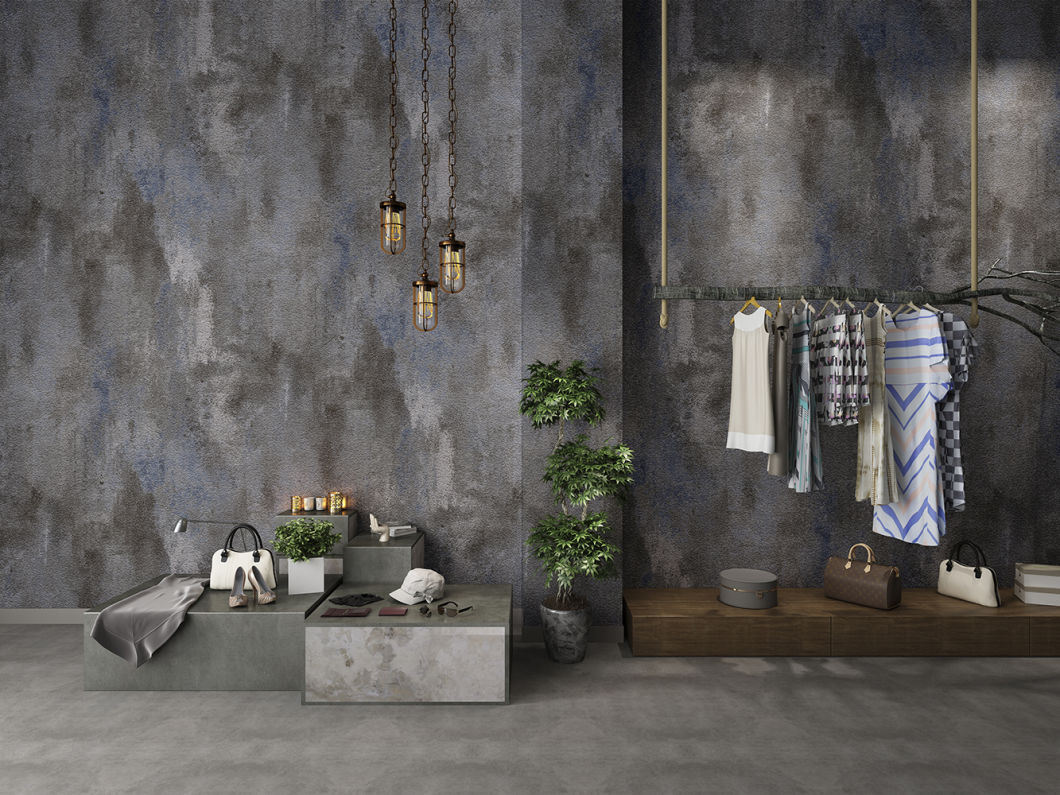 New PVC High Quality Wallpaper Modern Old Plain Color