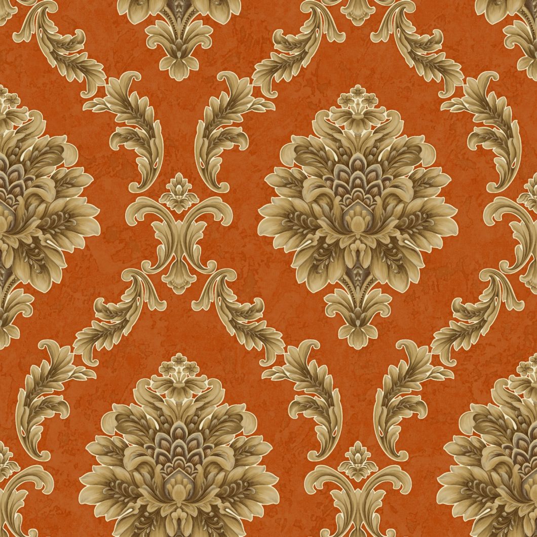 PVC Modern Wallpaper Factory Price 3D Design Vinyl Waterproof Luxury Wall Paper for Home Decor