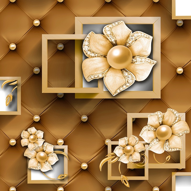 Factory Price PVC Wallpaper Modern 3D Design Vinyl Luxury Wall Paper for Home Decor