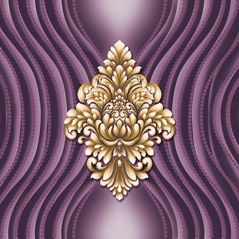 Factory Price PVC Wall Paper Vinyl Modern 3D Design Luxury Waterproof Wallpaper for Home Decor