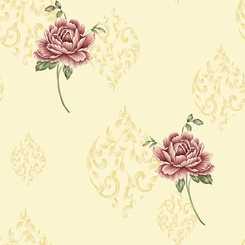 Factory Price PVC Wall Paper Waterproof Vinyl Modern Design Luxury Wallpaper for Home Decoration