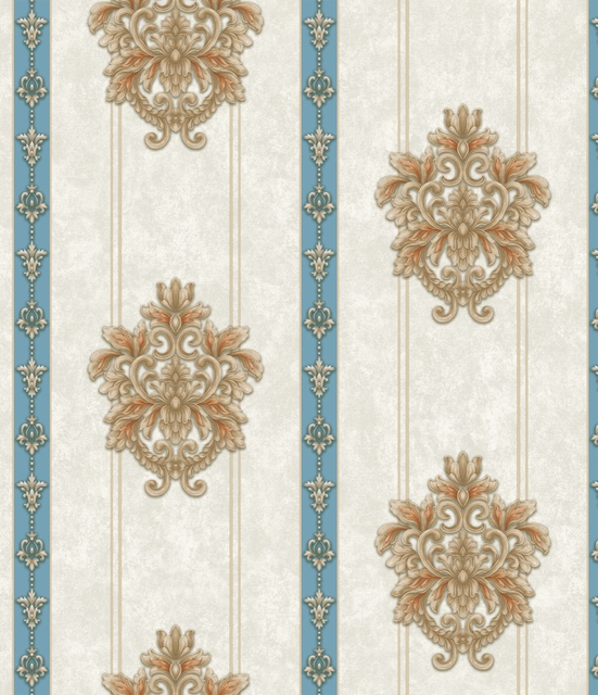 PVC Waterproof Wallpaper Factory Price Modern 3D Design Vinly Luxury Wall Paper for Home Decor