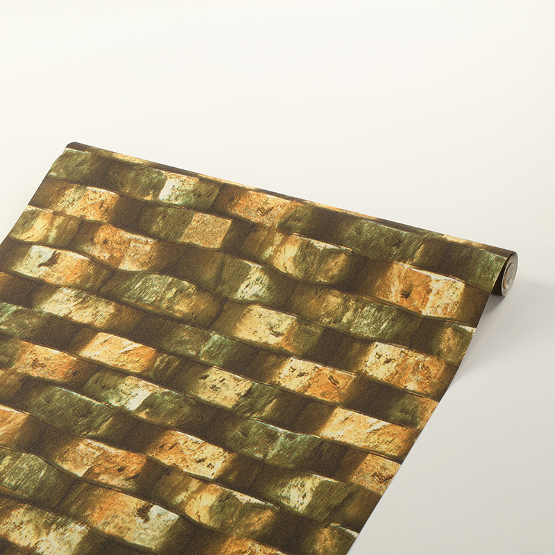 PVC Vinyl Wallpaper Modern 3D Wall Paper for Home Decoration