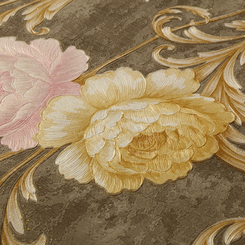 Vinyl PVC Wallpaper Classic Wall Paper Wall Covering for Home Decoration