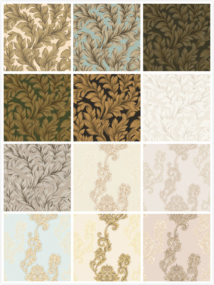 PVC Wallpaper High Quality Classic Luxury Wall Paper Factory Price