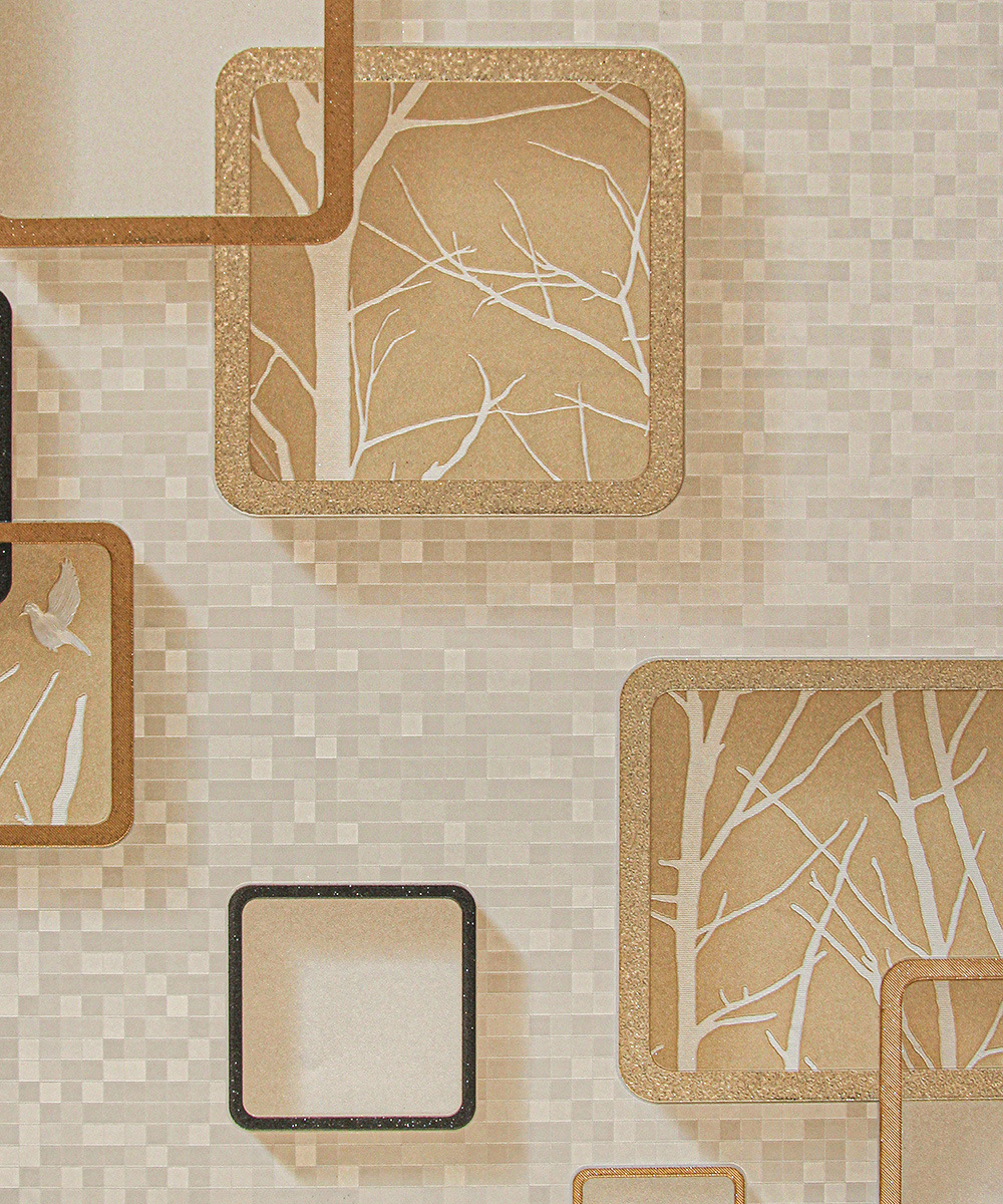Vinyl Wall Paper Modern 3D Design PVC Waterproof Luxury Wallpaper for Home Decoration