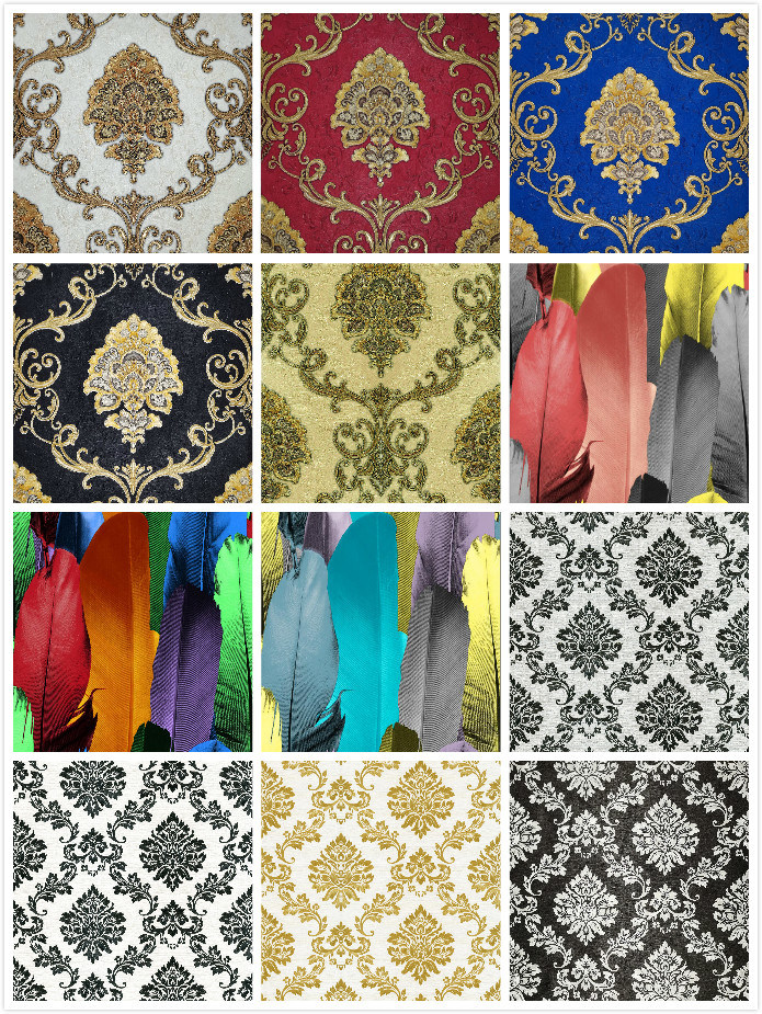 High Quality PVC Vinyl Wallpaper for Home Decoration