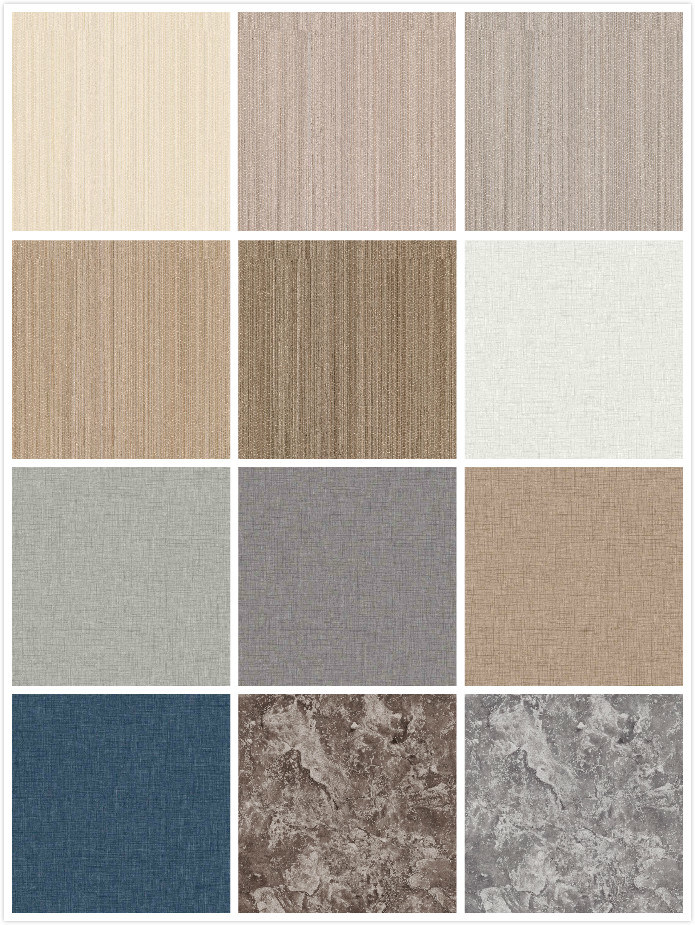 Vinyl PVC Wall Paper Home Decor Waterproof Wallpaper
