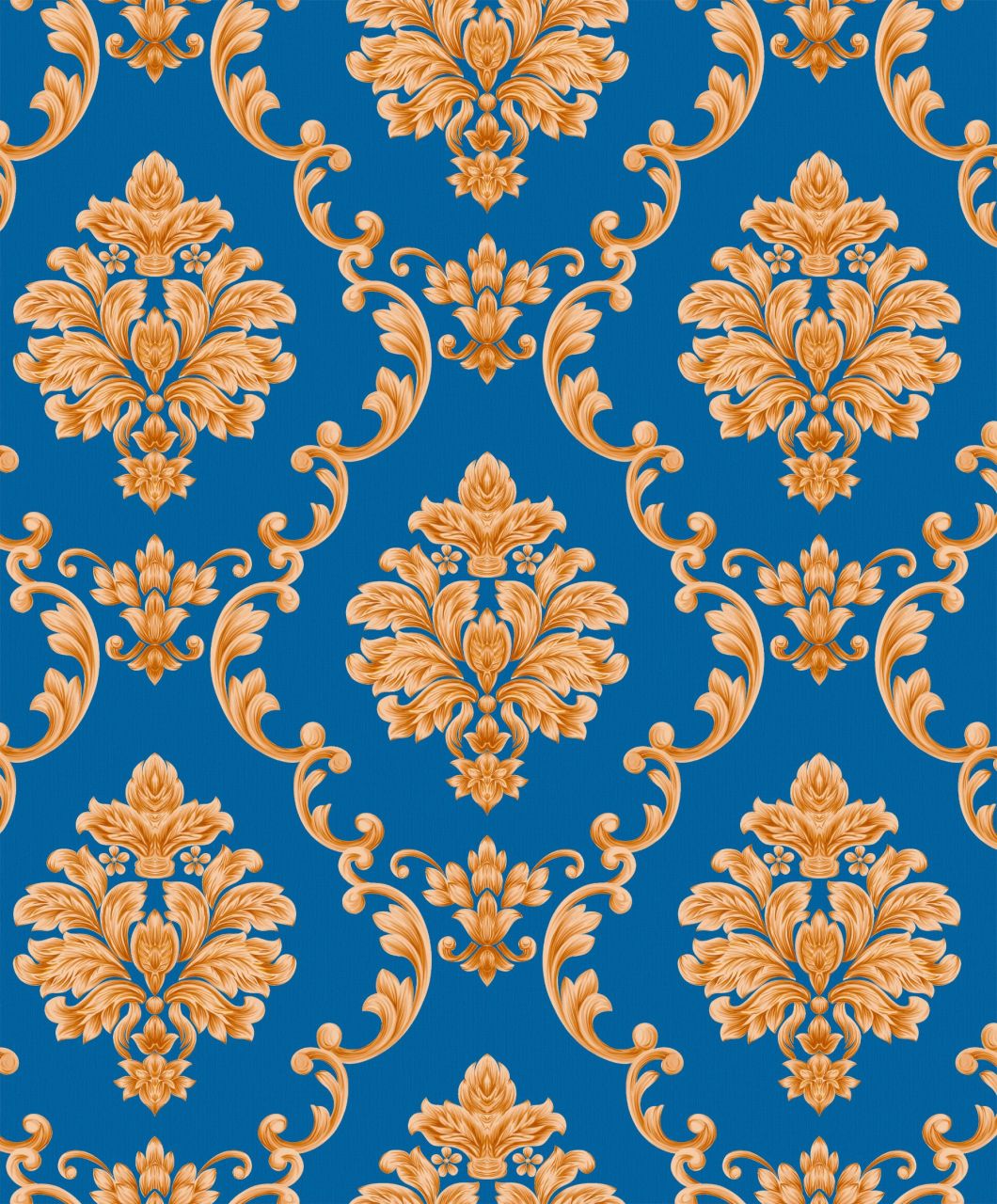 PVC Wallpaper Vinyl 3D Wallpaper Luxury Damask Wallpaper for Home Decor