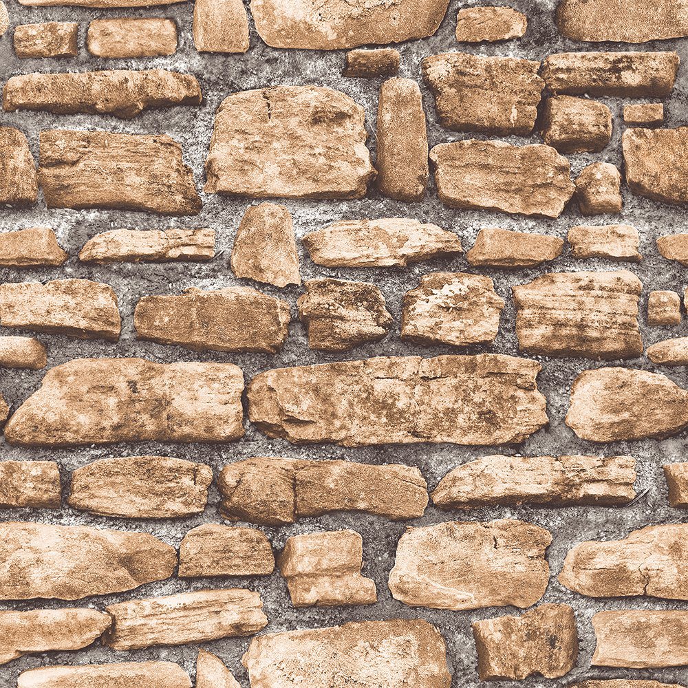 High Quality PVC Vinyl Wallpaper Modern Stone 3D Wall Paper