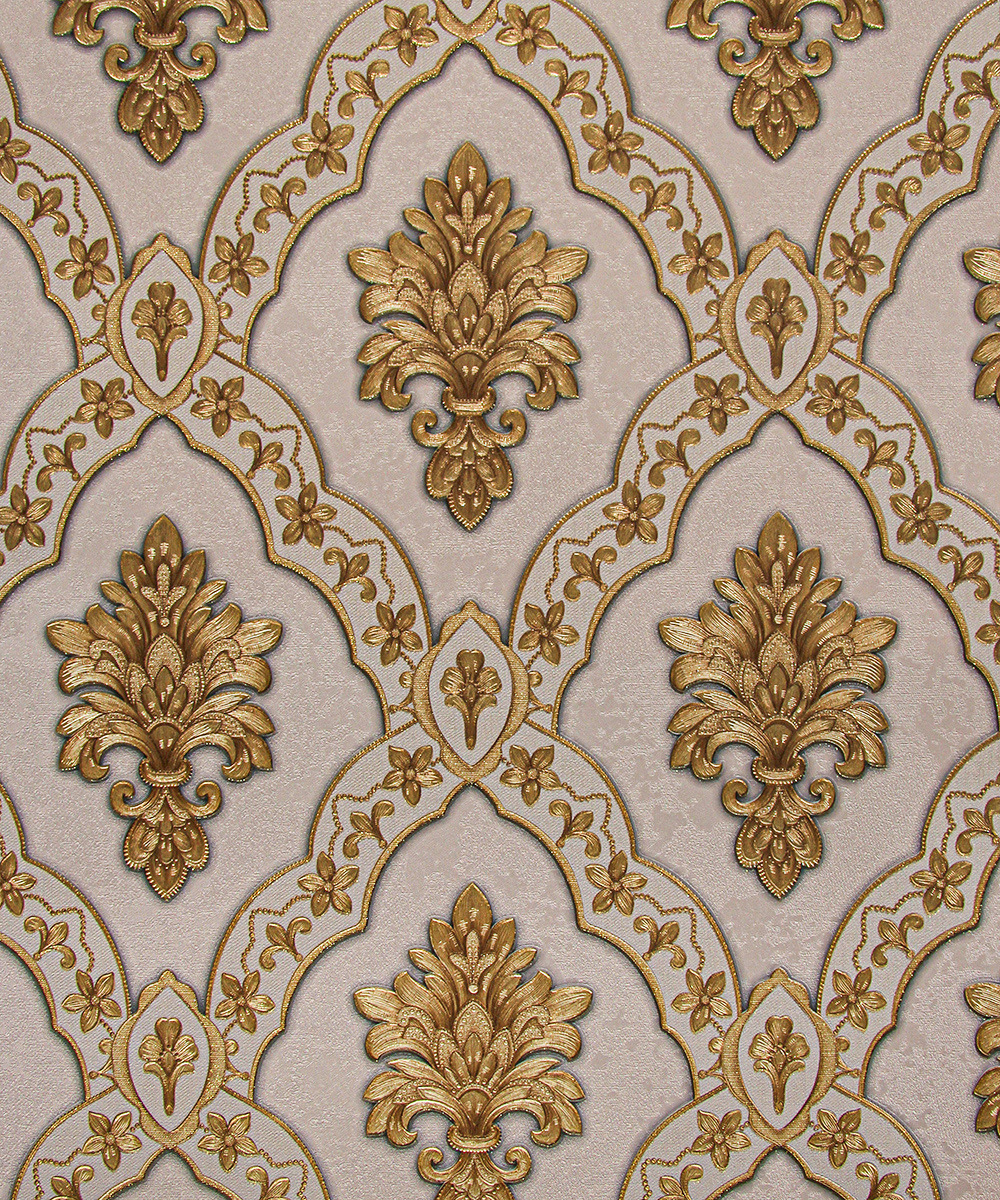 Vinyl Wallpaper Modern 3D Design PVC Waterproof Luxury Wallpaper for Home Decoration