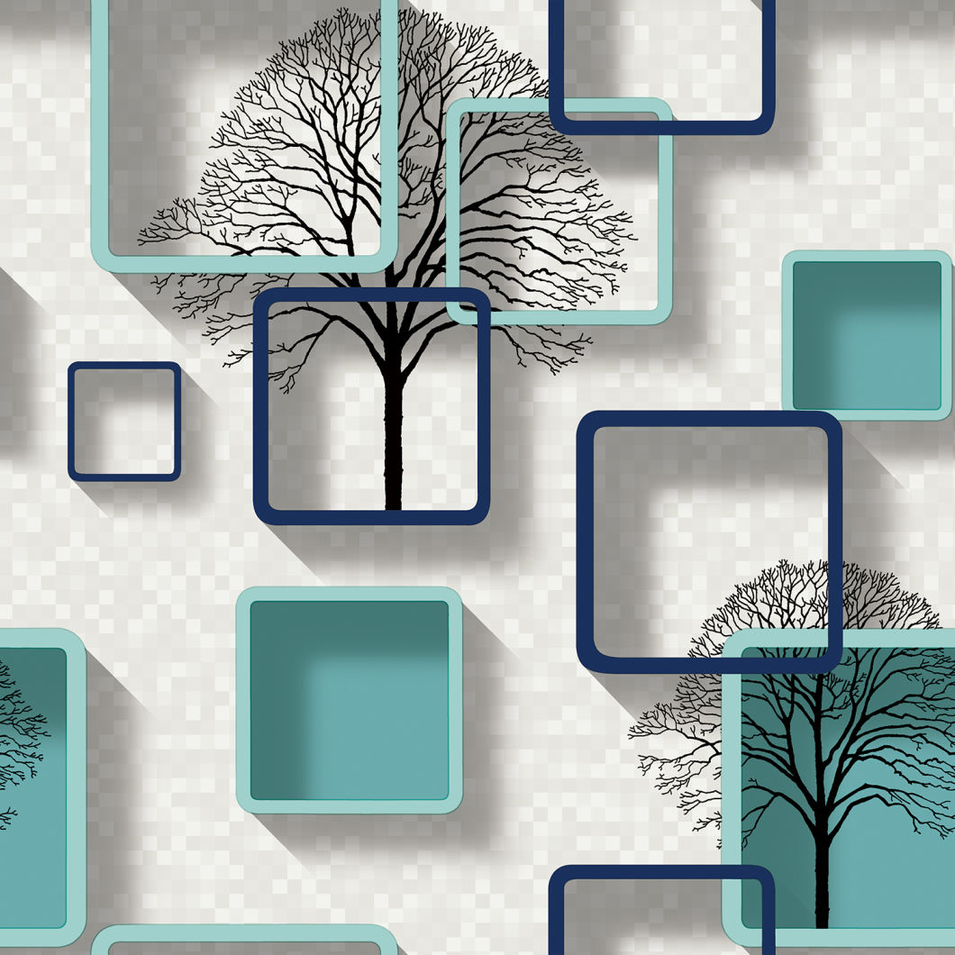 New Modern Classic PVC Decoration 3D Design Wallpaper