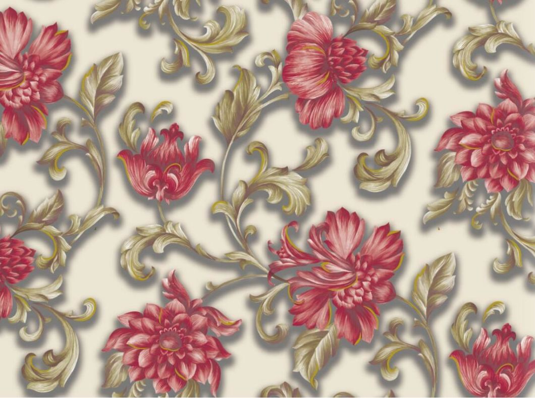 Hot Selling 106 PVC Wallpaper Vinyl Wall Paper for Home Decor