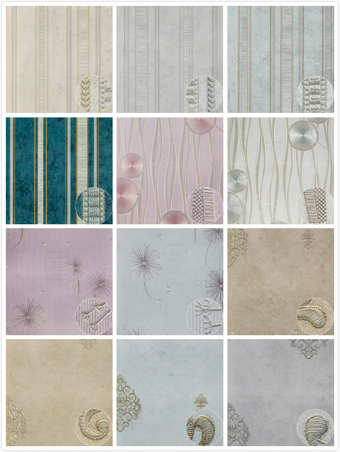 Non Woven Wallpaper High Quality Wall Paper for Home Decoration