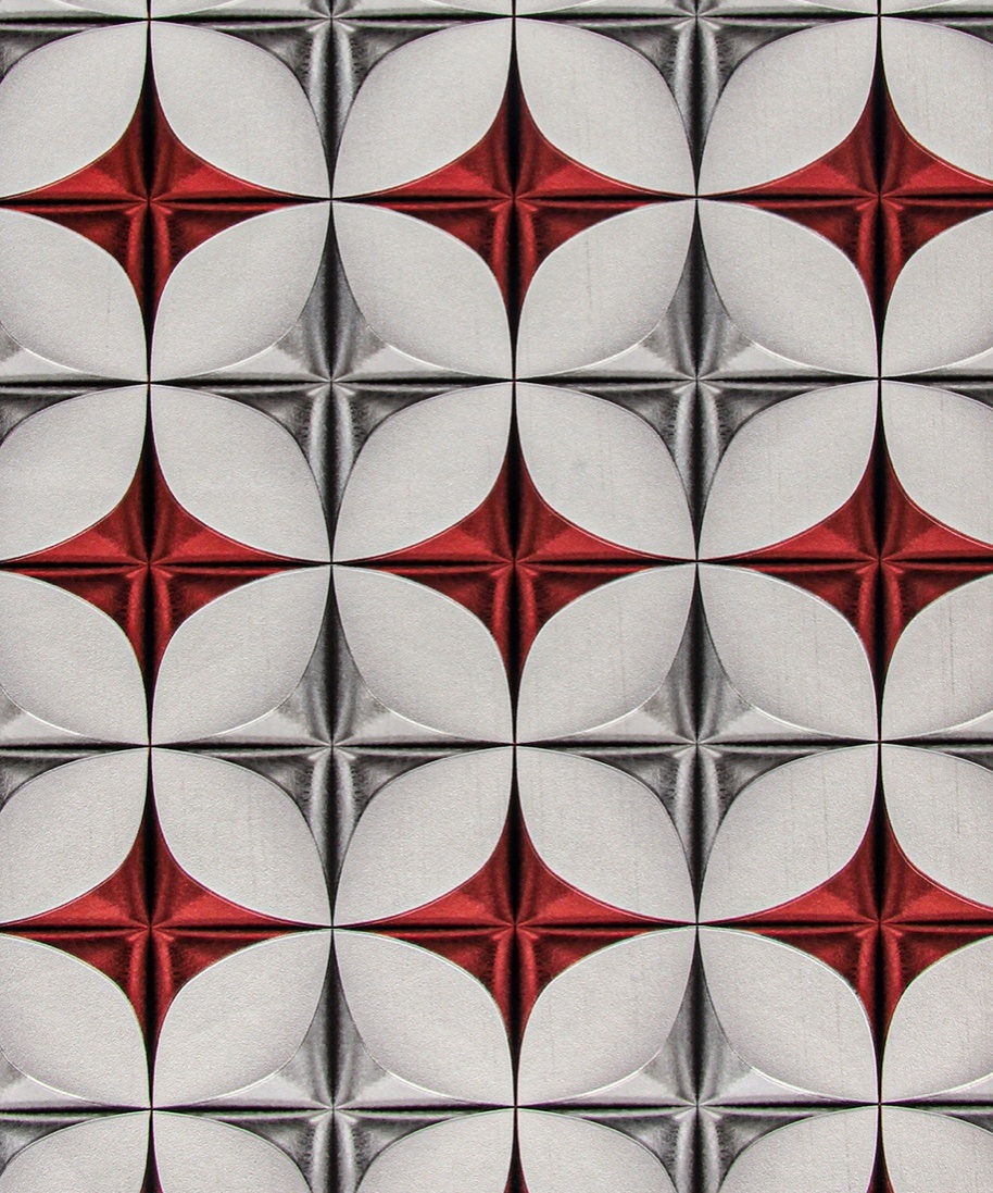 Vinyl Wall Paper PVC Modern 3D Design Waterproof Wallpaper for Home Decoration
