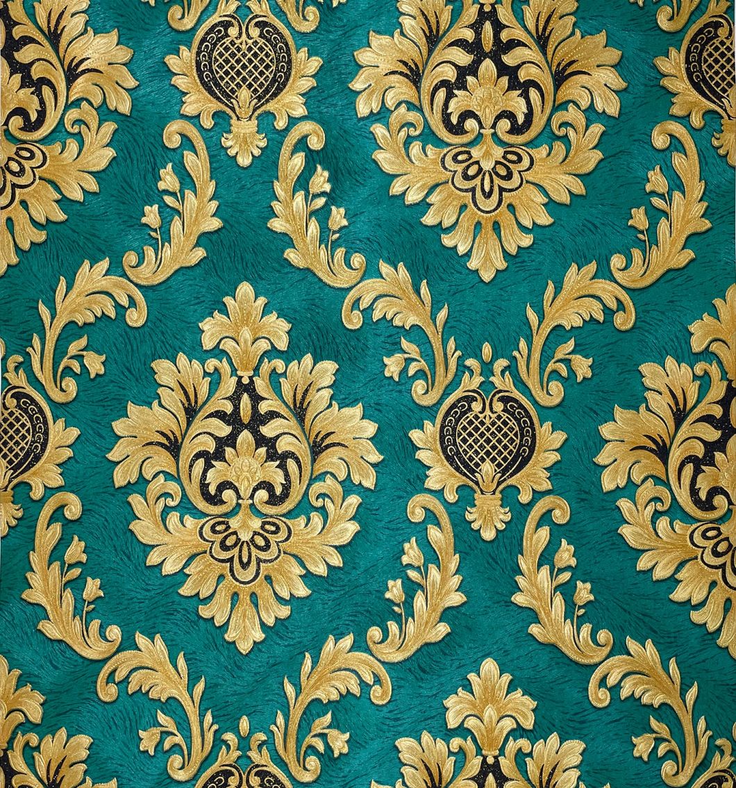 New Modern Classic Style PVC Decoration 3D Design Wallpaper 2021