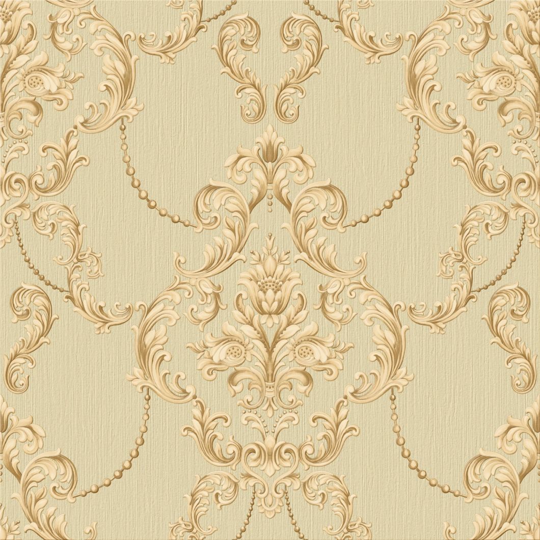 PVC Wallpaper High Quality Vinyl 3D Wall Paper for Home Decor