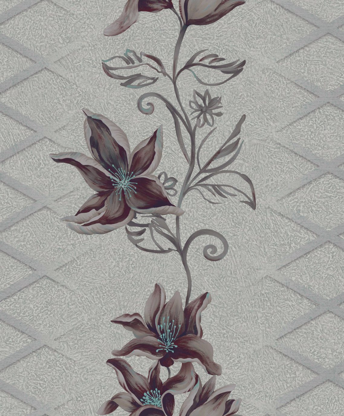 PVC Vinyl Wallpaper Factory Price 3D Wall Paper for Home Decor