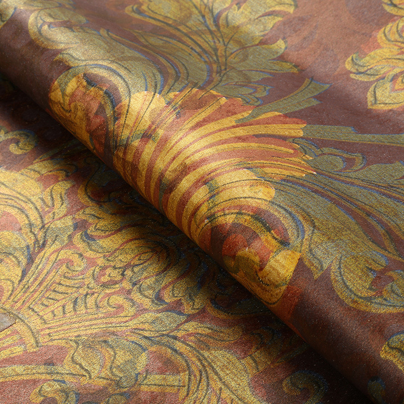 Waterproof Vinyl PVC Damask Wallpaper Wall Covering for Home Decoration