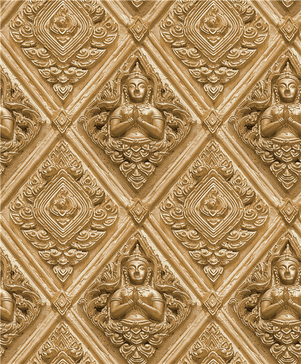 2021 New Design PVC Wallpaper Modern 3D Relief Design