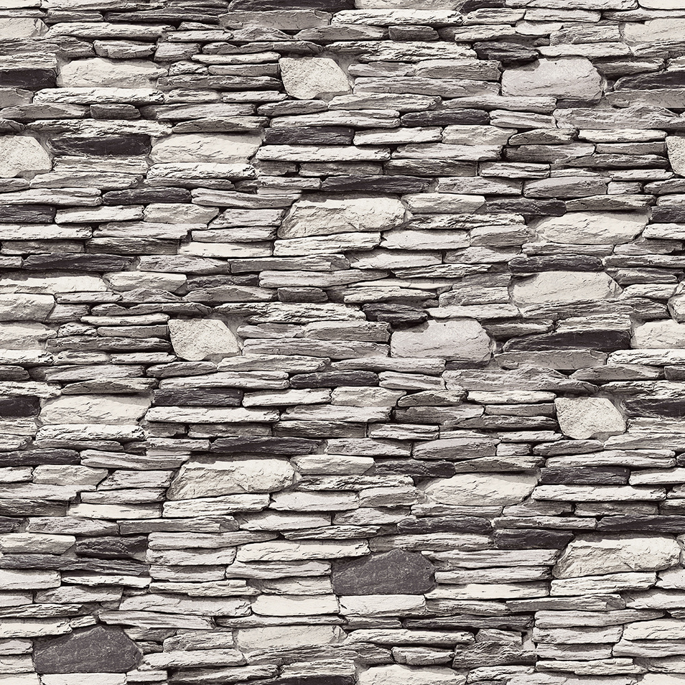 PVC Vinyl Wallpaper Modern Stone 3D Wall Paper for Home Decor