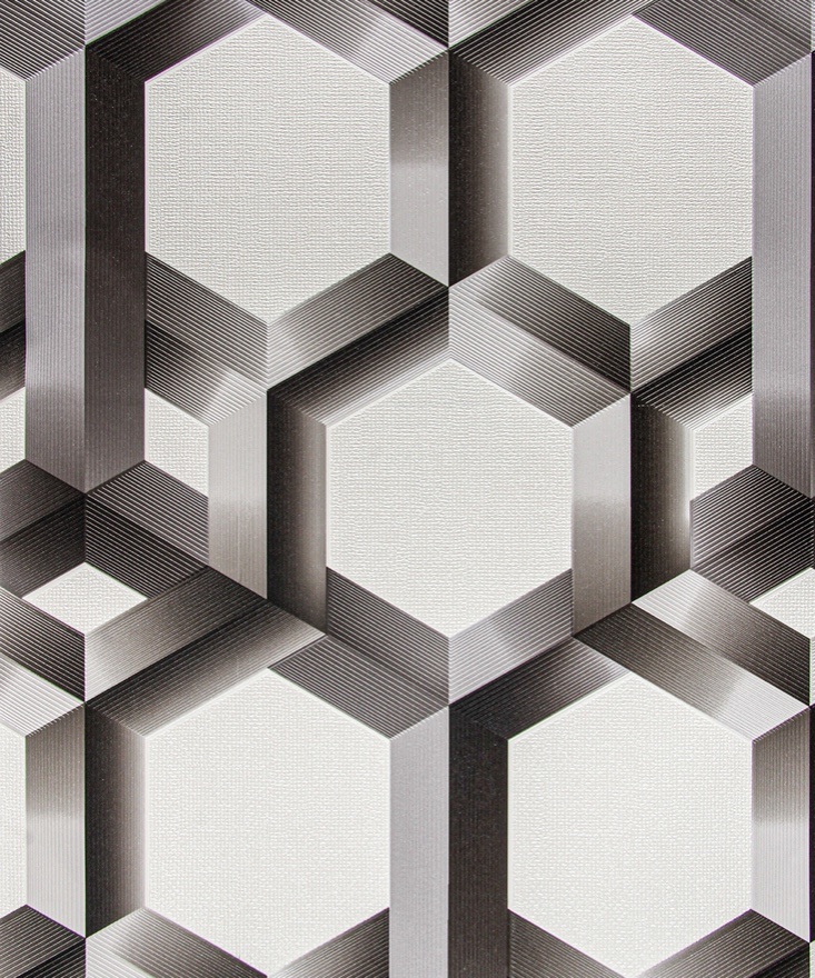 PVC Vinyl Waterproof Wallpaper Modern 3D Design Wallpaper for Home Decor