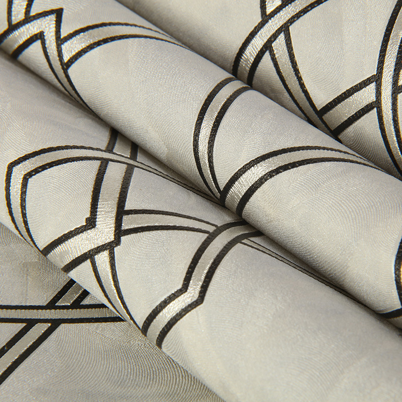 Vinyl PVC Wall Paper 3D Modern Wallpaper Wall Covering for Home Deco