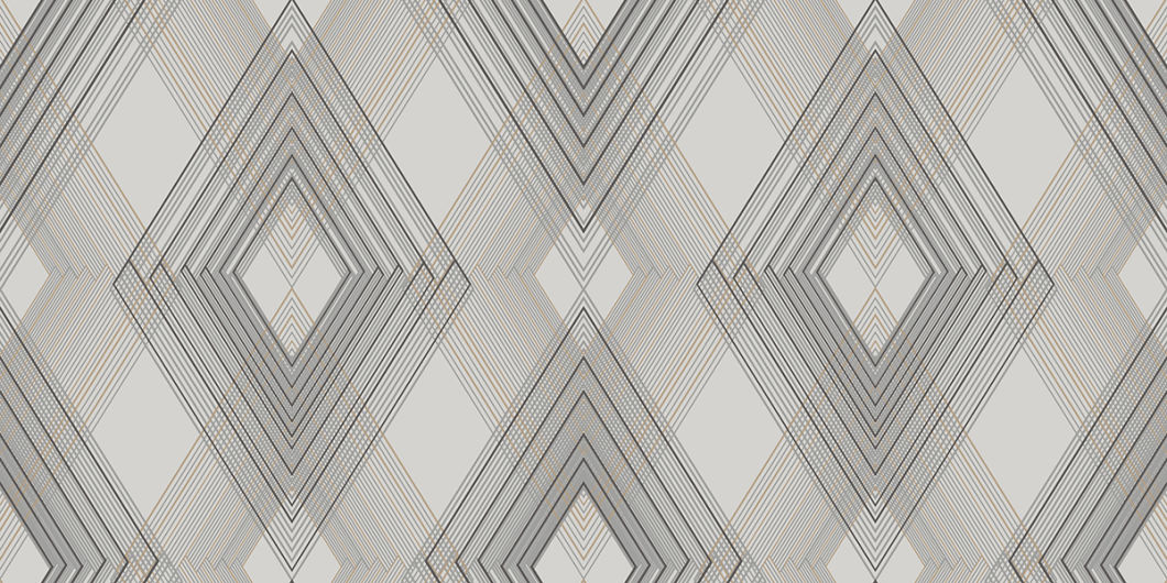 2021 New PVC 106 Big Size Wall Covering Modern Design Geometric Pattern Wallpaper