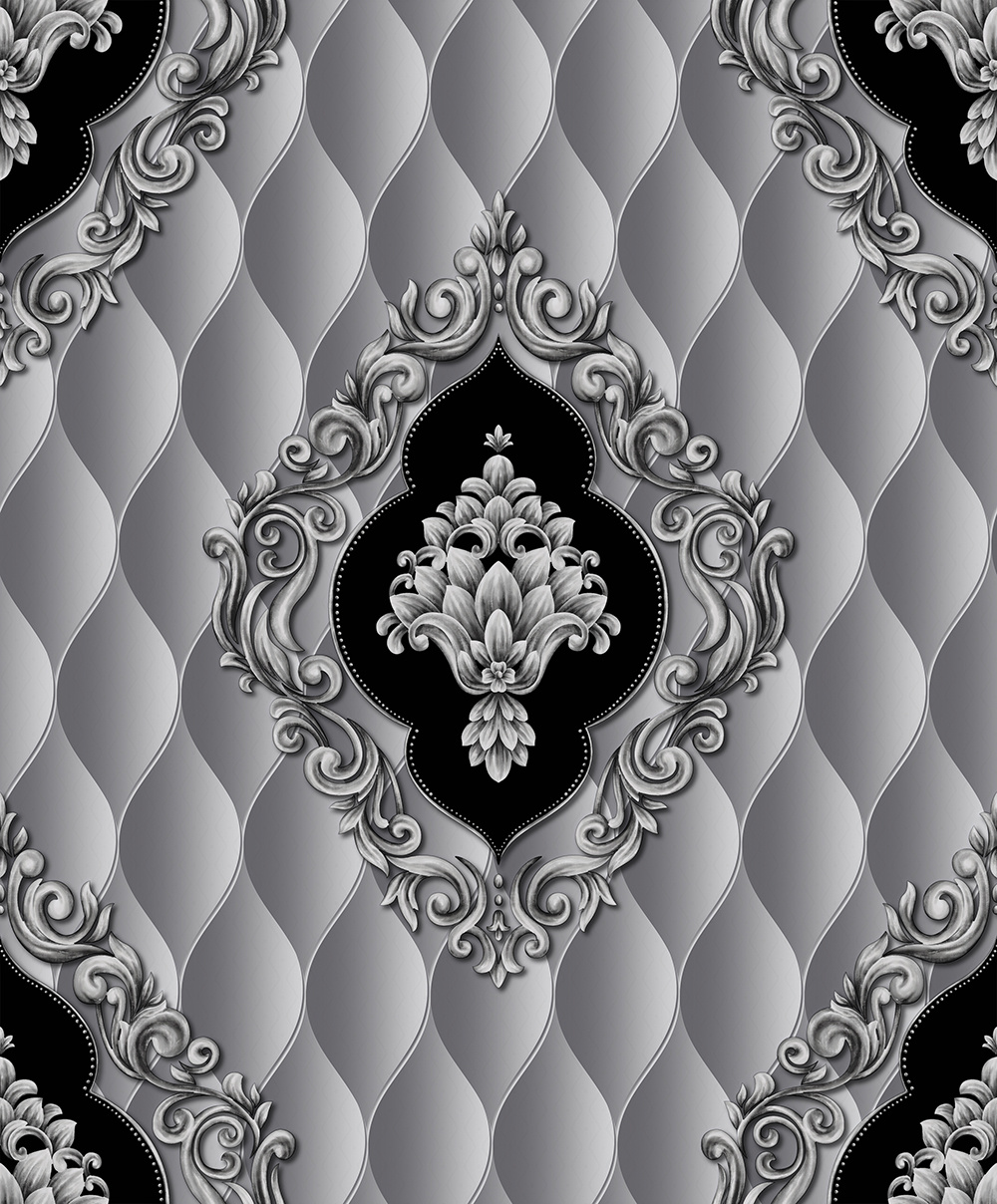 PVC Factory Price Wall Paper Modern 3D Design Vinyl Luxury Waterproof Wallpaper for Home Decor