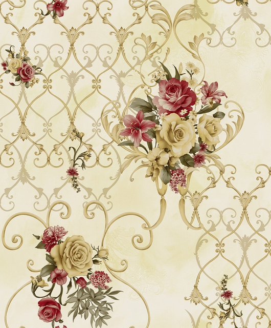 Luxury PVC Wall Paper Modern 3D Design Vinyl Waterproof Wall Paper for Home Decoration