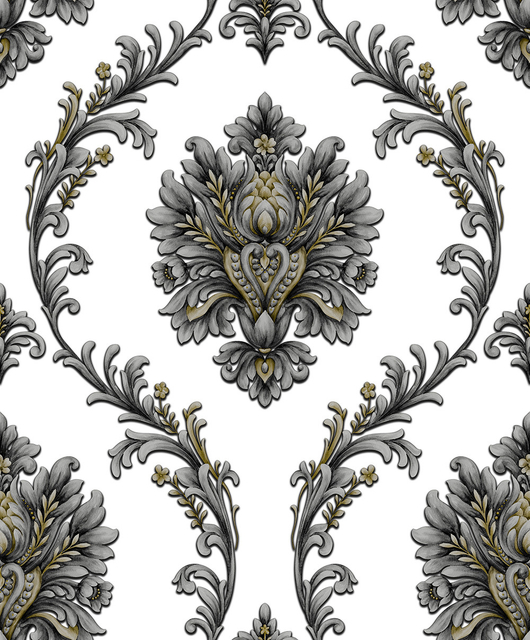 Luxury PVC Wallpaper Modern 3D Design Vinyl Waterproof Wall Paper for Home Decoration