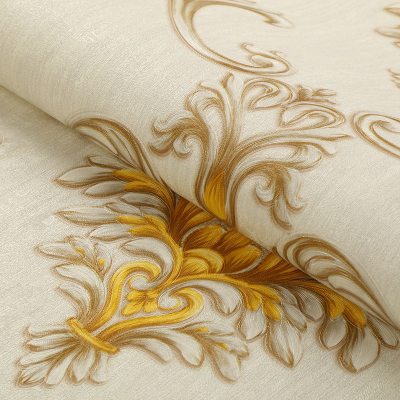 PVC Vinyl Wallpaper Waterproof Wall Paper Wall Covering for Living Room