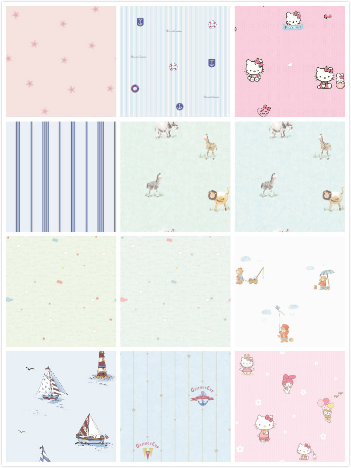 PVC Wall Paper Child High Quality Wallpaper for Children Room