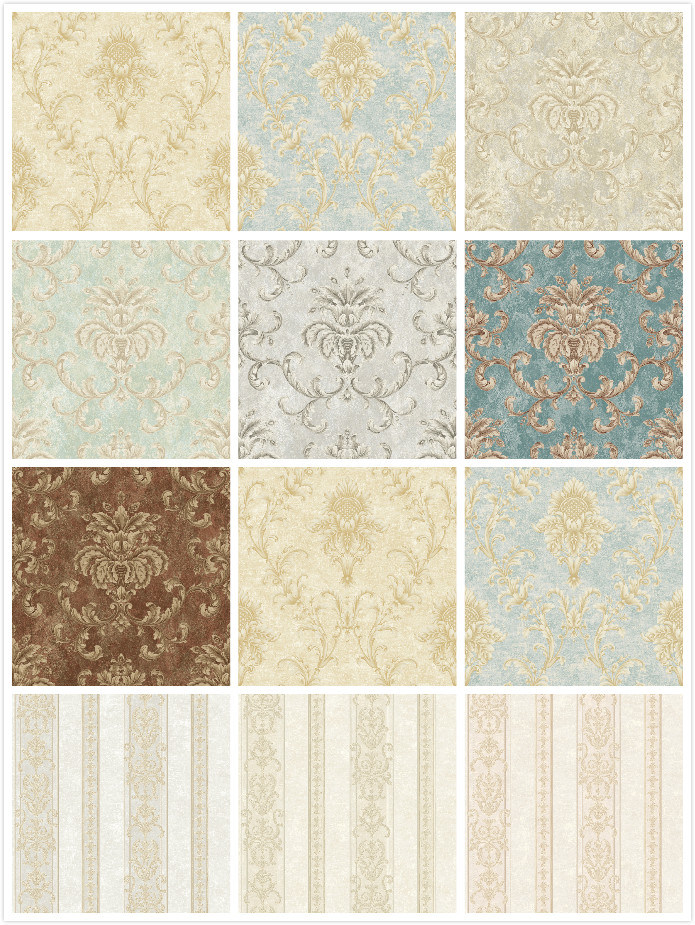 Non Woven Wallpaper Hot Selling Wall Paper for Home Decor