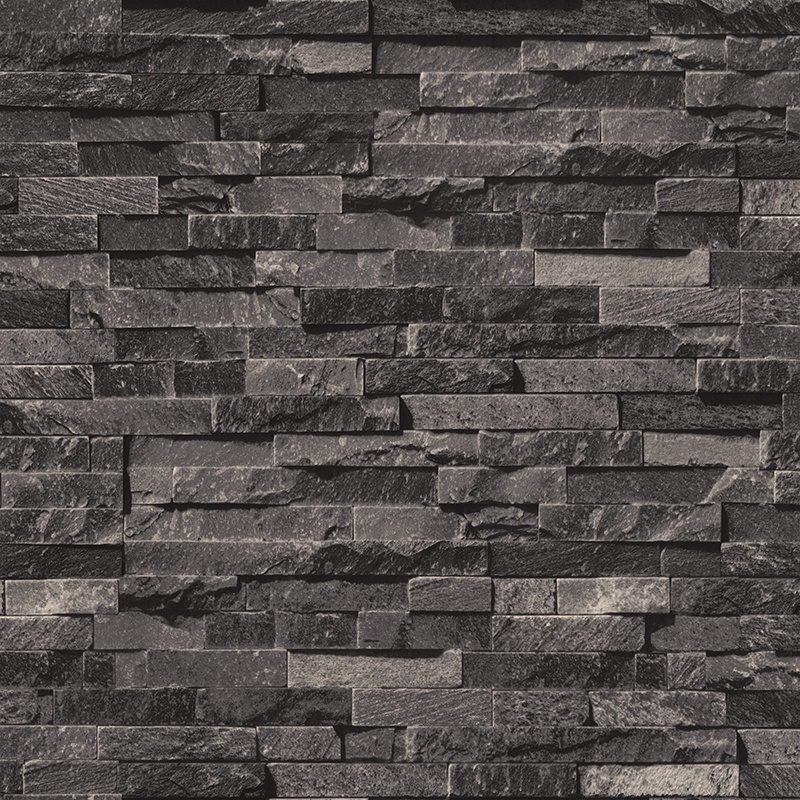 PVC Vinyl Wallpaper Modern Stone 3D Wall Paper