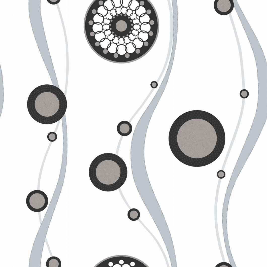 New PVC High Quality Wallpaper Embossing Modern Design