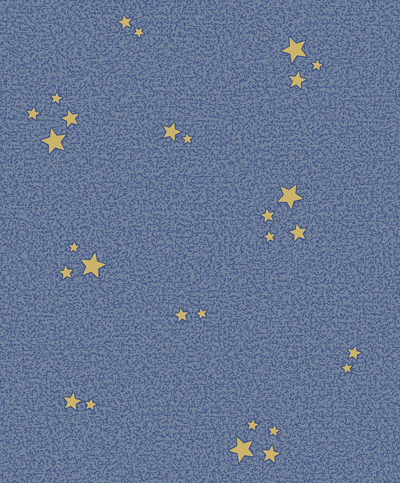 New PVC High Quality Wallpaper Kids Stars Design