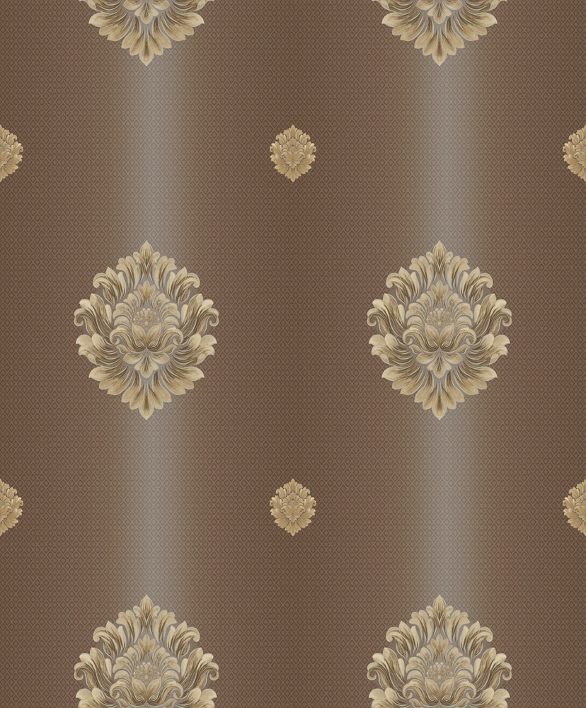 PVC Vinyl Damask Wallpaper High Quality Wall Paper for Home Decor