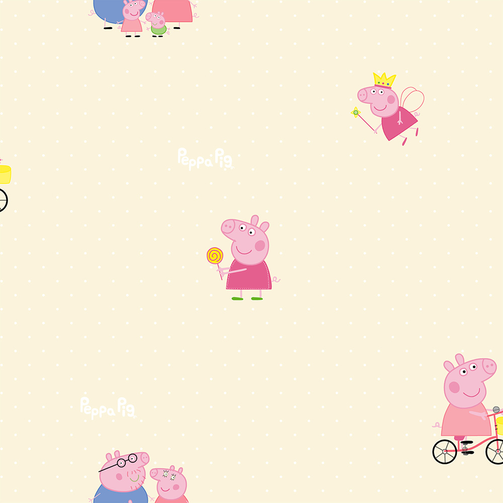 New PVC High Quality Wallpaper Kids Pig Design