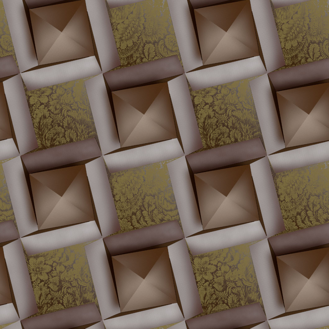 New PVC High Quality Wallpaper Modern 3D Style