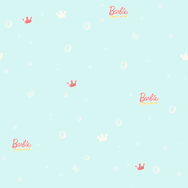 New PVC High Quality Wallpaper Kids Crown Design