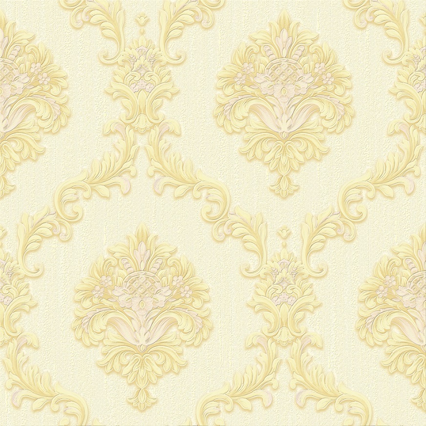 New PVC High Quality Wallpaper Deep Embossing Luxury Design