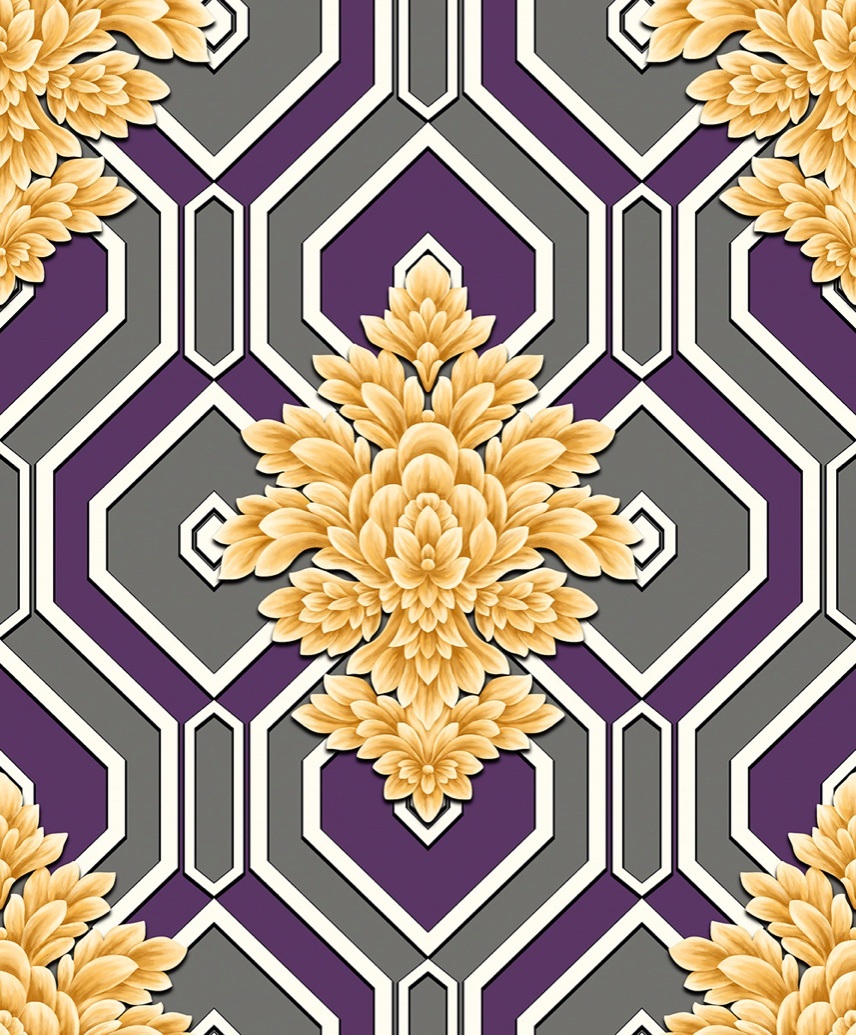 PVC Modern Wallpaper Factory Price 3D Design Waterproof Vinyl Luxury Wall Paper for Home Decoration